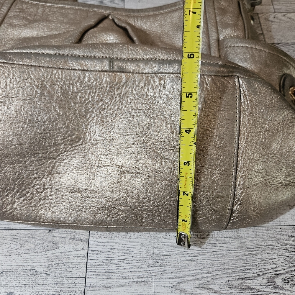 Coach Limited Release Parker Metallic Leather Shoulder Bag Purse LO882-13466 - Picture 15 of 16